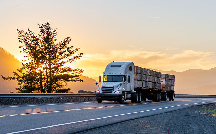 Flatbed Trucking Picture